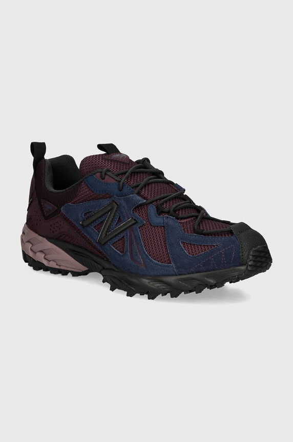 Tenisky New Balance 610 semišová koža fialová ML610XK