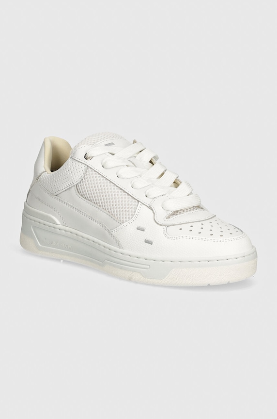 Filling Pieces sneakers in pelle Cruiser Crumbs pelle fiore bianco 64427541901