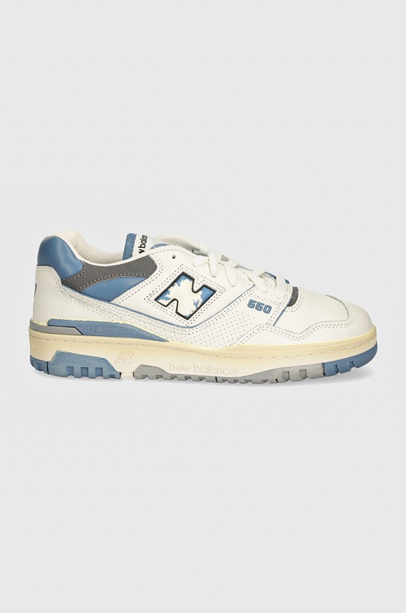 New Balance leather sneakers 550 BB550VTE white AW24