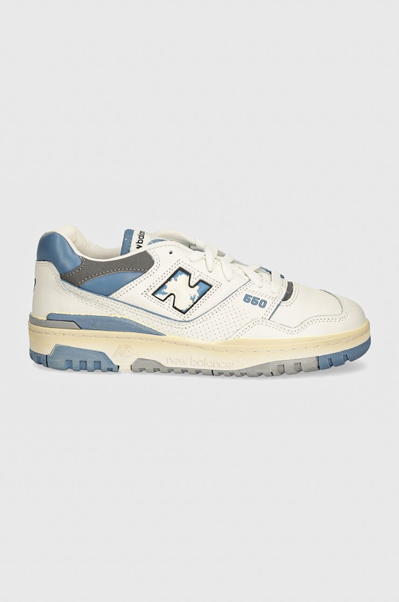 New Balance leather sneakers 550 BB550VTE white AW24