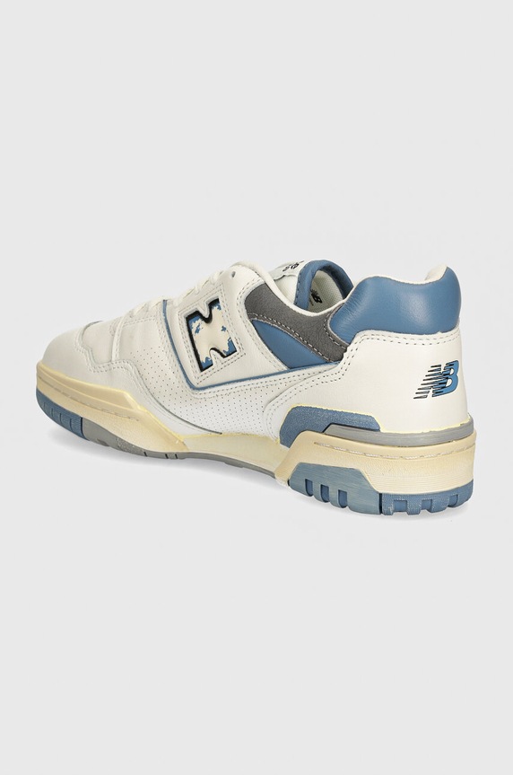 Shoes New Balance leather sneakers 550 BB550VTE white