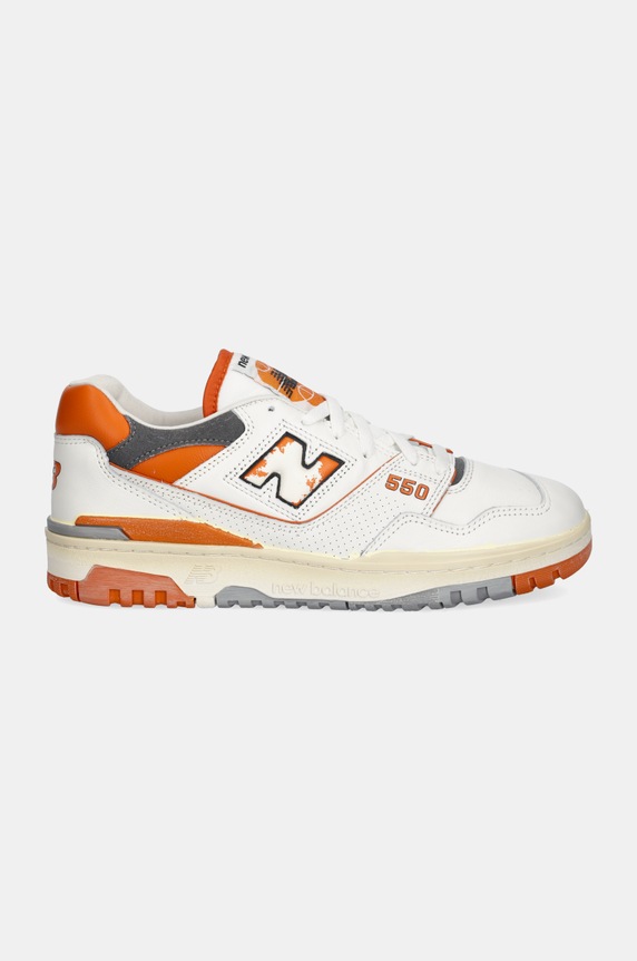 Δερμάτινα sneakers New Balance 550 BB550VTF λευκό AW24