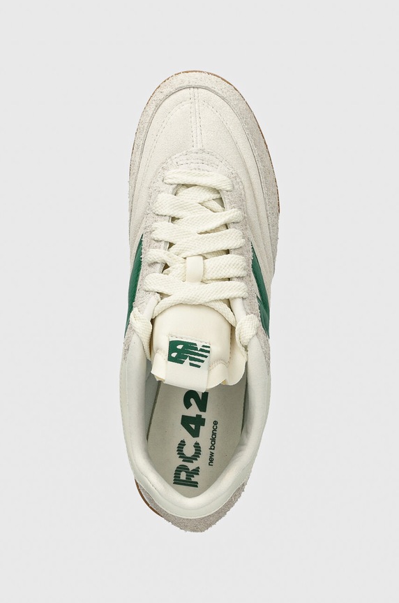 Σουέτ sneakers New Balance RC42 μπεζ URC42HG