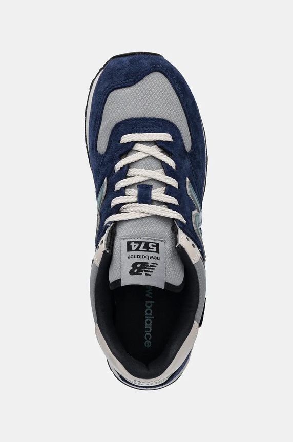 New Balance suede sneakers 574 navy U574SOA