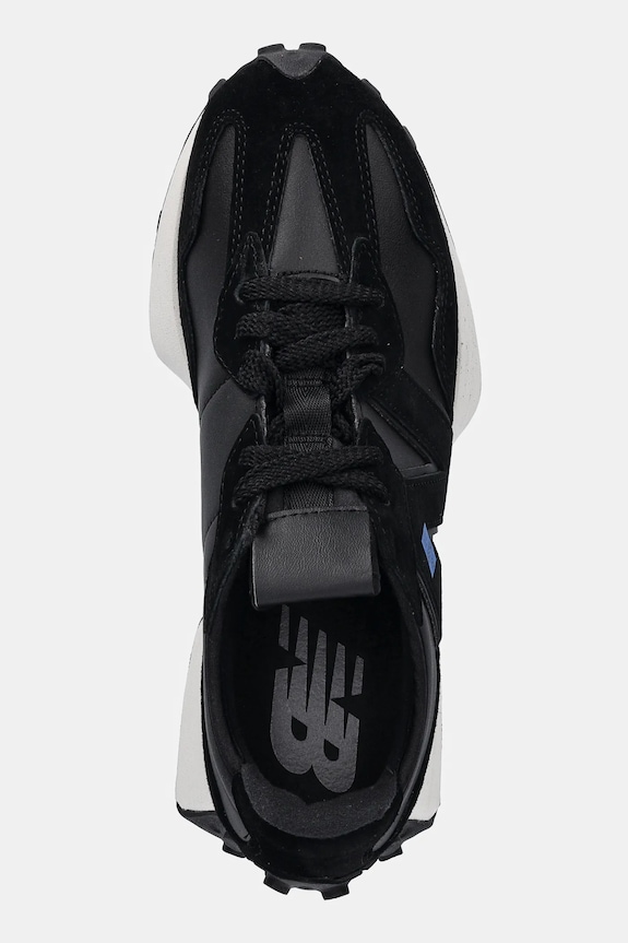 Δερμάτινα sneakers New Balance 327 μαύρο U327LI