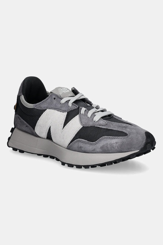 New Balance 327 Cordura Dark Grey suede gray U327OD