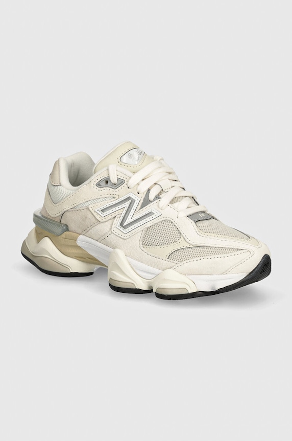 Sneakers New Balance 9060 υφασμάτινο μπεζ U9060WHT