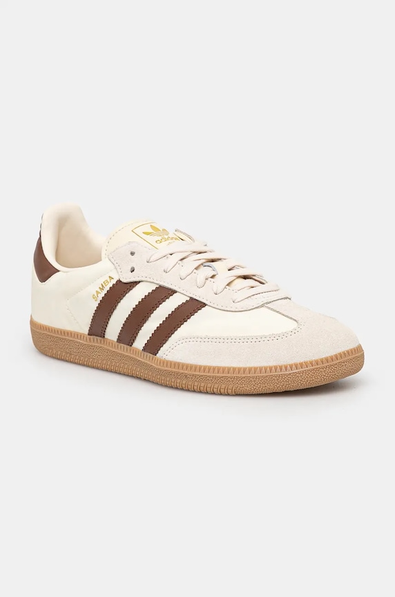 adidas Originals sneakers Samba OG pelle scamosciata beige ID1447
