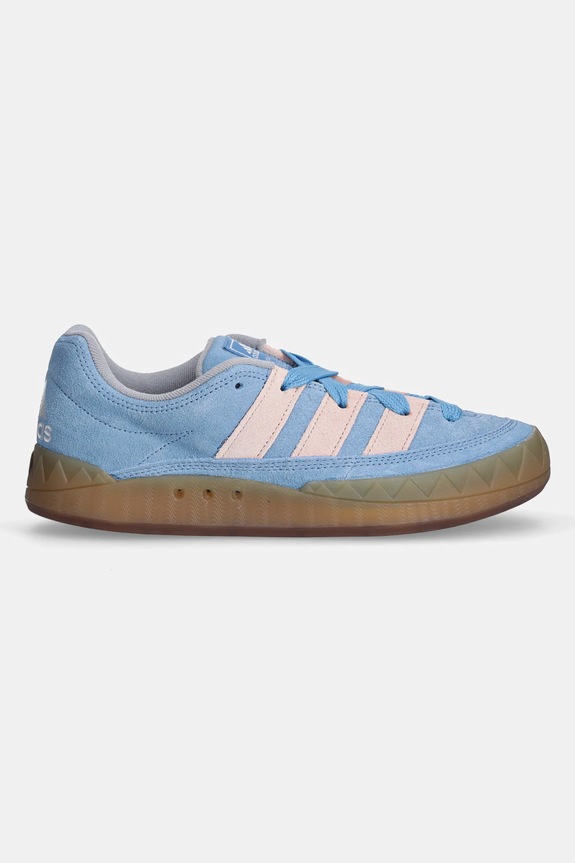 Замшеві кросівки adidas Originals Adimatic ID3946 блакитний AW24