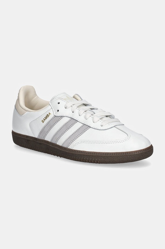 adidas Samba OG Core White Grey suede white IH4880
