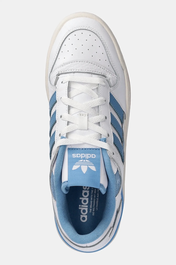 adidas Originals sneakers in pelle Forum Low Cl bianco IH7832
