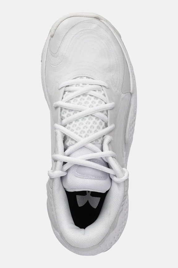 Under Armour obuwie do koszykówki Spawn 6 Mid biały 3027647
