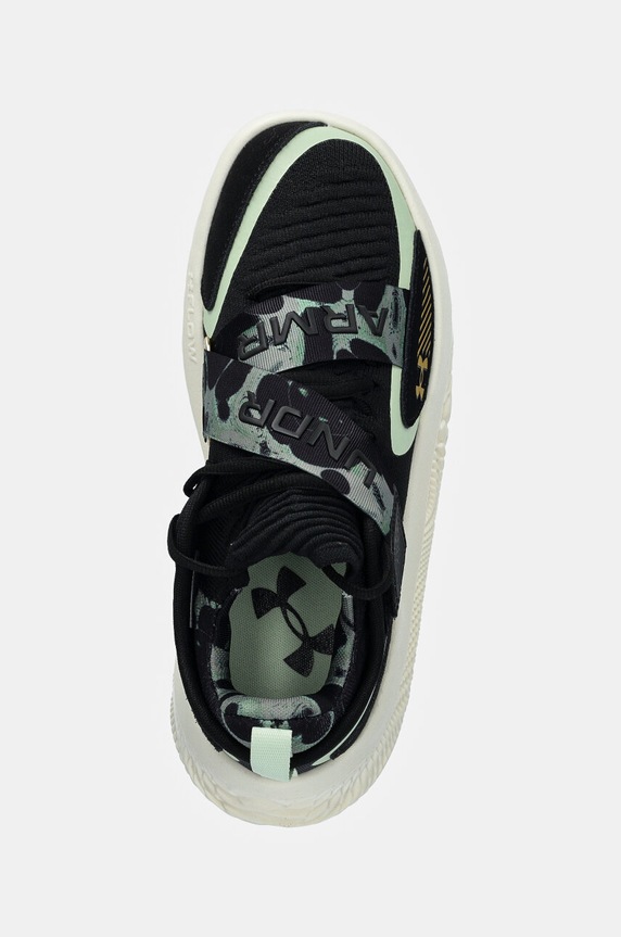 Взуття для баскетболу Under Armour FUTR X 4 Camo чорний 3027772