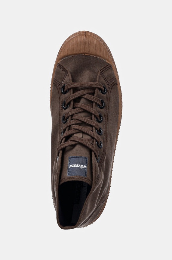 Tenisky Novesta STAR MASTER WAX COTTON hnedá N372027.5554FY486