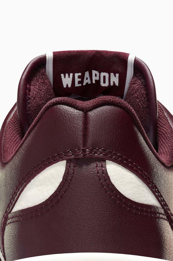 Кросівки Converse Weapon Leather бордо A10342C