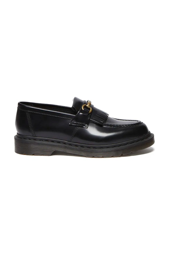 Dr. Martens mokasyny skórzane Adrian Snaffle skóra licowa czarny DM32102001
