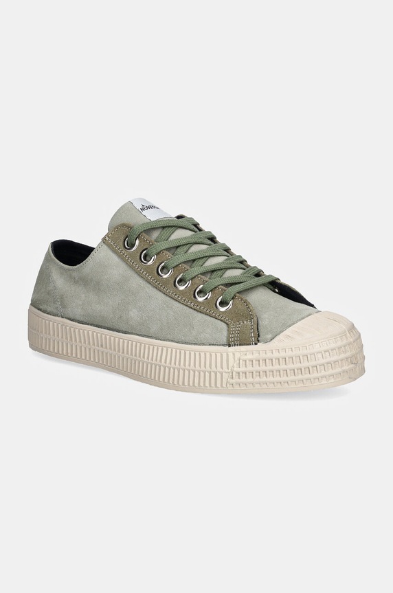 Novesta tenisi din piele intoarsa Star Master Suede coturn verde N374001.NUTVER123