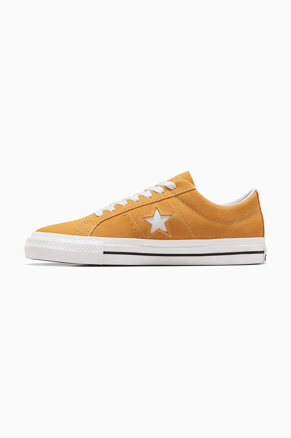 Tenisice od brušene kože Converse One Star PRO A09231C zlatna