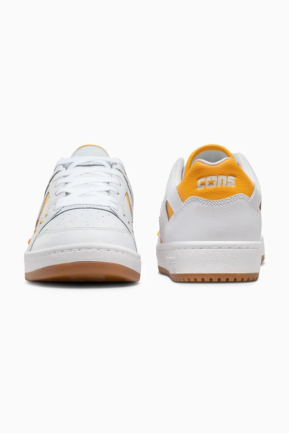 Încălțăminte Converse sneakers din piele AS-1 PRO A09237C alb