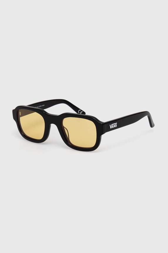 Vans okulary przeciwsłoneczne jednolita czarny VN000GMXCZC1