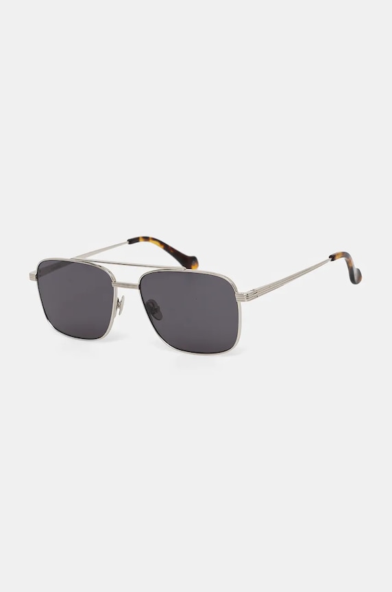 Nanushka okulary przeciwsłoneczne SARE pilotki srebrny NU23RSSG01182