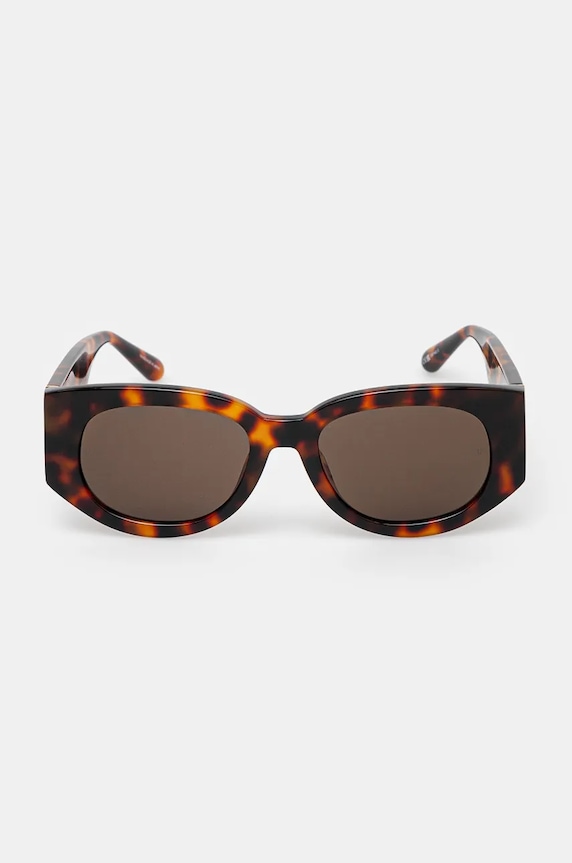 Accesorii LINDA FARROW ochelari de soare DEBBIE LFLC1059C2SUN maro