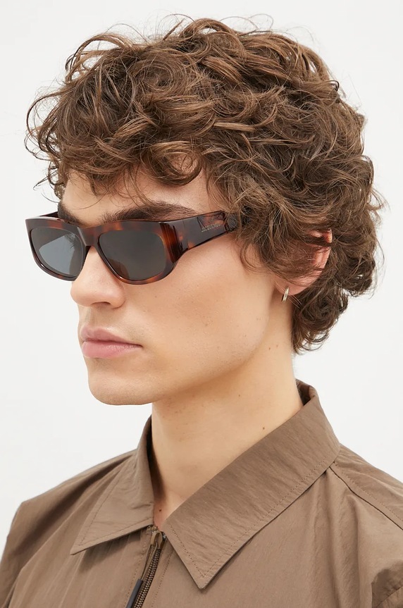 Slnečné okuliare Jacquemus PILOTA JAC2C4SUN hnedá