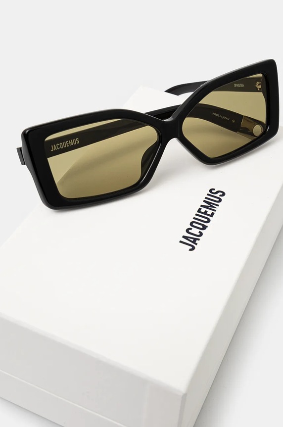 Akcesoria Jacquemus okulary przeciwsłoneczne SPIAGGIA JAC41C1SUN czarny