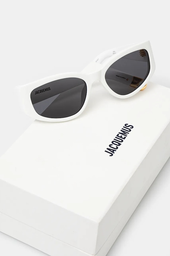 Jacquemus ochelari de soare GALA alb JAC5C2SUN