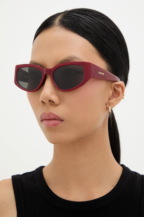 Slnečné okuliare Jacquemus GALA JAC5C3SUN burgundské SS25