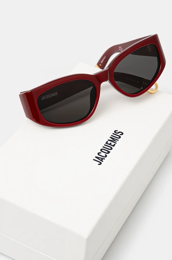 Slnečné okuliare Jacquemus GALA burgundské JAC5C3SUN