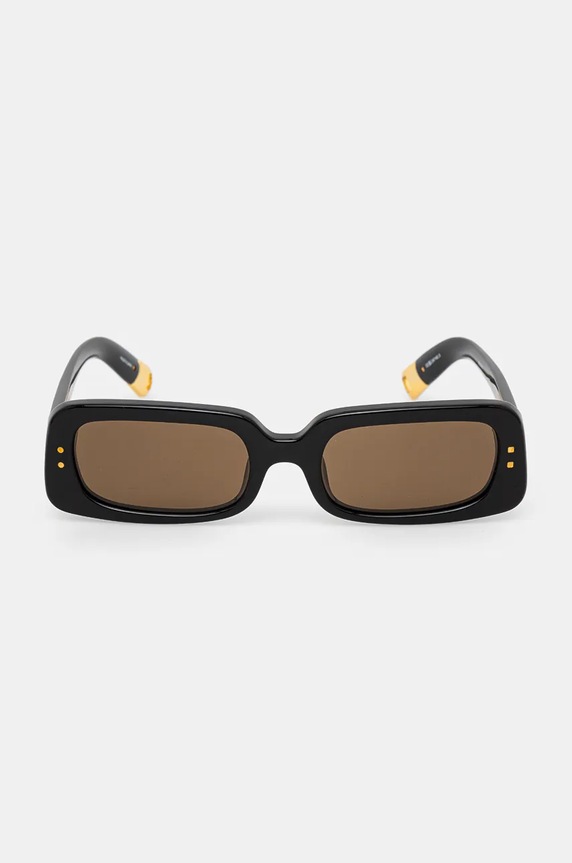 Jacquemus okulary przeciwsłoneczne AZZURO JAC47C1SUN czarny SS25