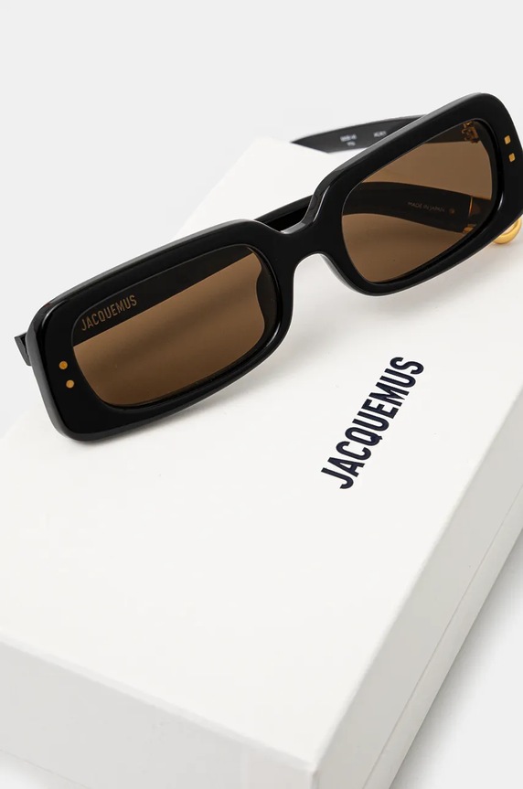 Akcesoria Jacquemus okulary przeciwsłoneczne AZZURO JAC47C1SUN czarny