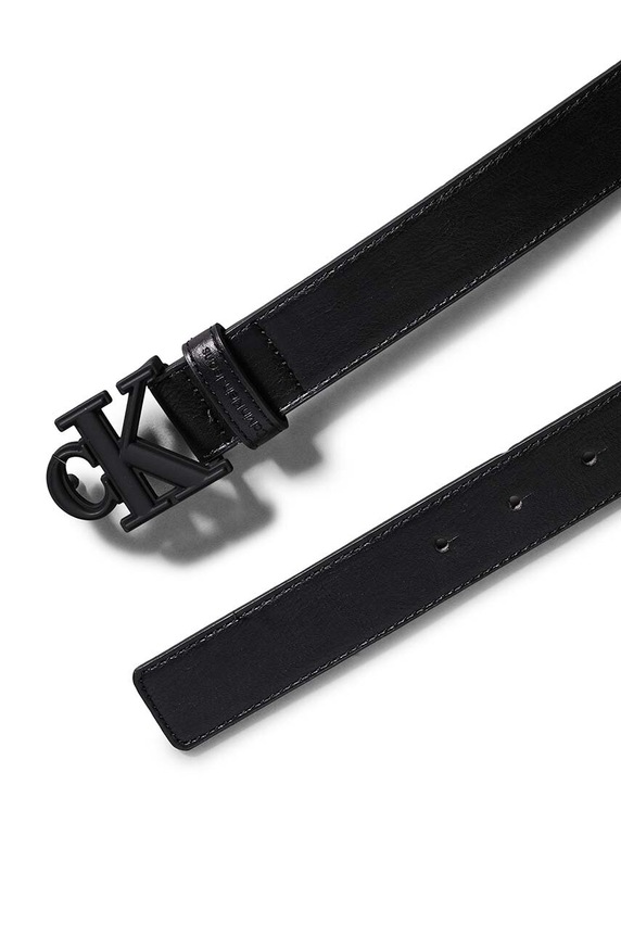 Calvin Klein Jeans cintura in pelle bambino/a IU0IU00655.9BYH nero AW24