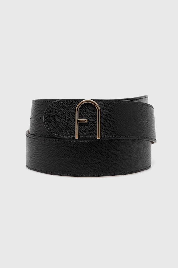 Furla kifordítható bőröv fekete WC00048.ARE000.BBR00
