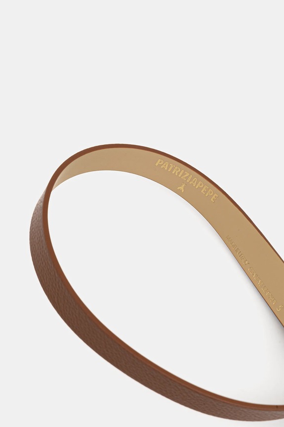 Kožni remen Patrizia Pepe 8W0045.L001 smeđa AA00