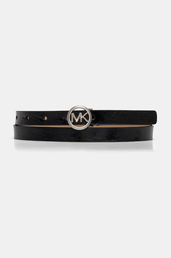 Колан MICHAEL Michael Kors изкуствена кожа черен 559142