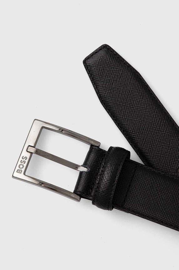 BOSS bőr öv 50522825 fekete AW24