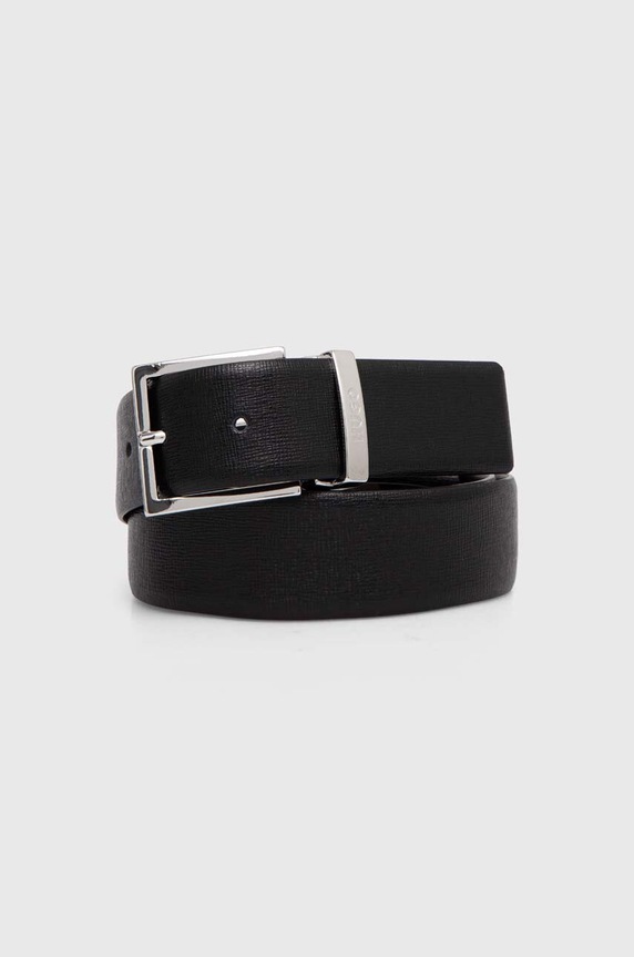 Кожен колан HUGO черен 50522618