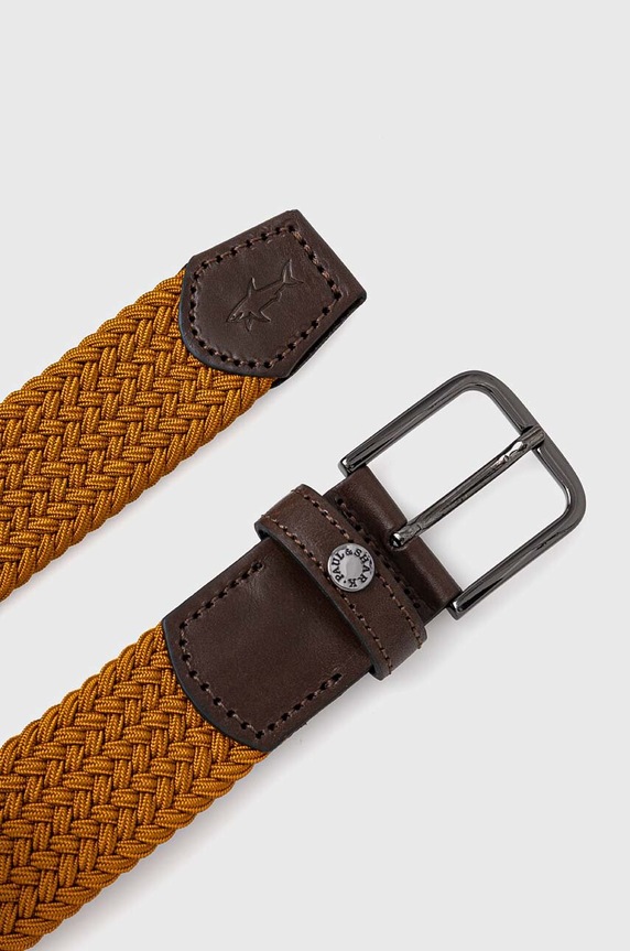 Ζώνη Paul&Shark 14316000 καφέ AW25