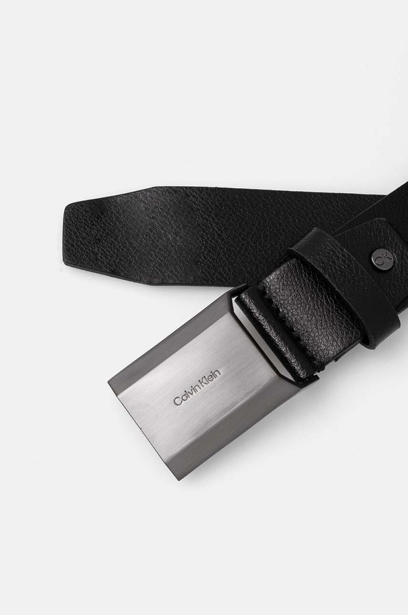 Calvin Klein curea de piele K50K512317 negru AW24