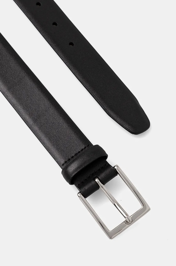 Hackett London pasek HM413222 czarny AW25