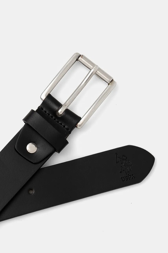 U.S. Polo Assn. bőr öv Hitchcock AIUH32315MHA fekete SS25