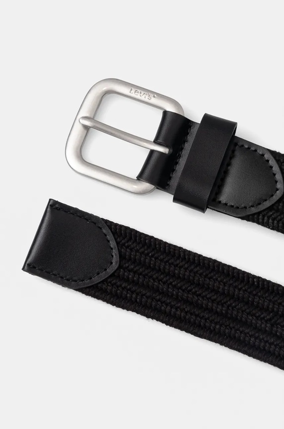 Pásek Levi's D7929.0001 černá SS25