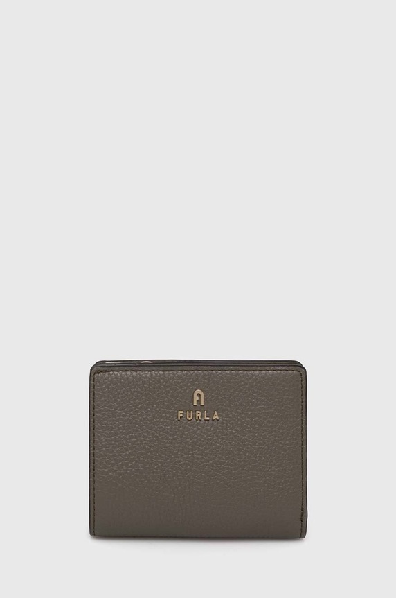 Furla portfel skórzany skóra licowa zielony WP00307.HSF000.2810S