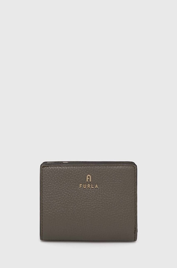 Furla portfel skórzany skóra licowa zielony WP00307.HSF000.2810S