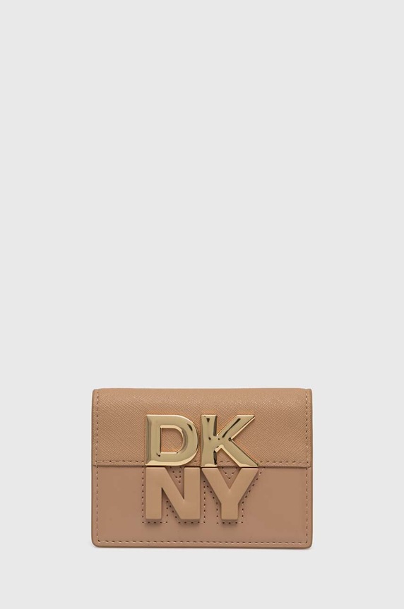 Pouzdro na karty Dkny obal na karty béžová R42ZKE33