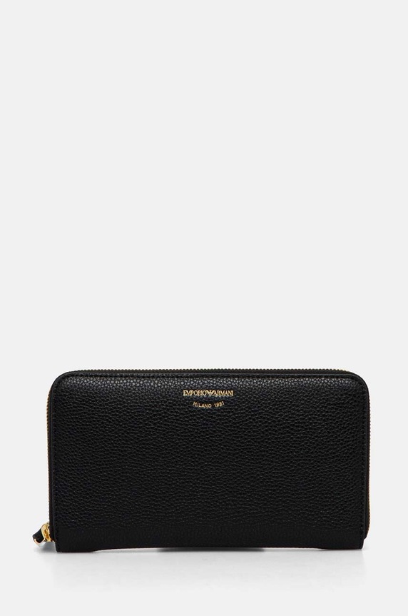 Peňaženka Emporio Armani imitácia kože čierna EW000366.AF11953