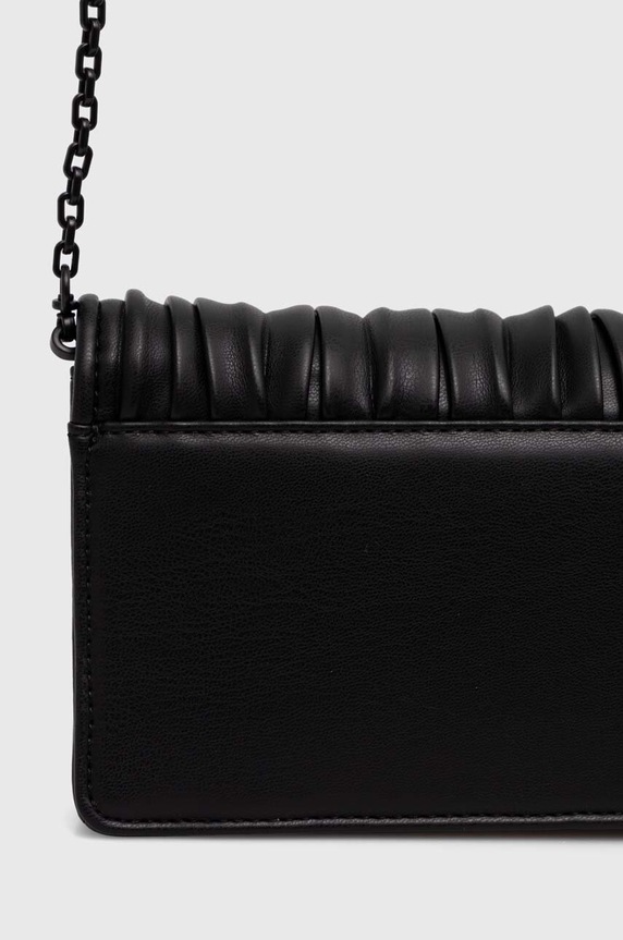 Listová kabelka Karl Lagerfeld čierna 245W3229