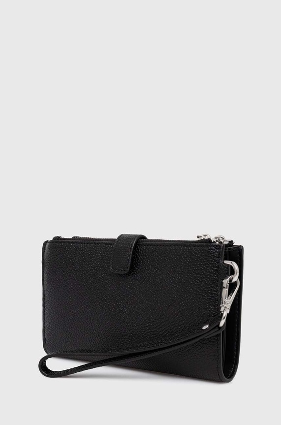 MICHAEL Michael Kors portfel skórzany 32T7SAFW4L czarny SS25